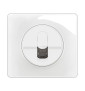 Legrand - Céliane 2024 - Prise RJ45 simple Cat.6A STP complète blanche - 1 poste - Réf : 080251 + CM0346 + CB0346 + CP0001