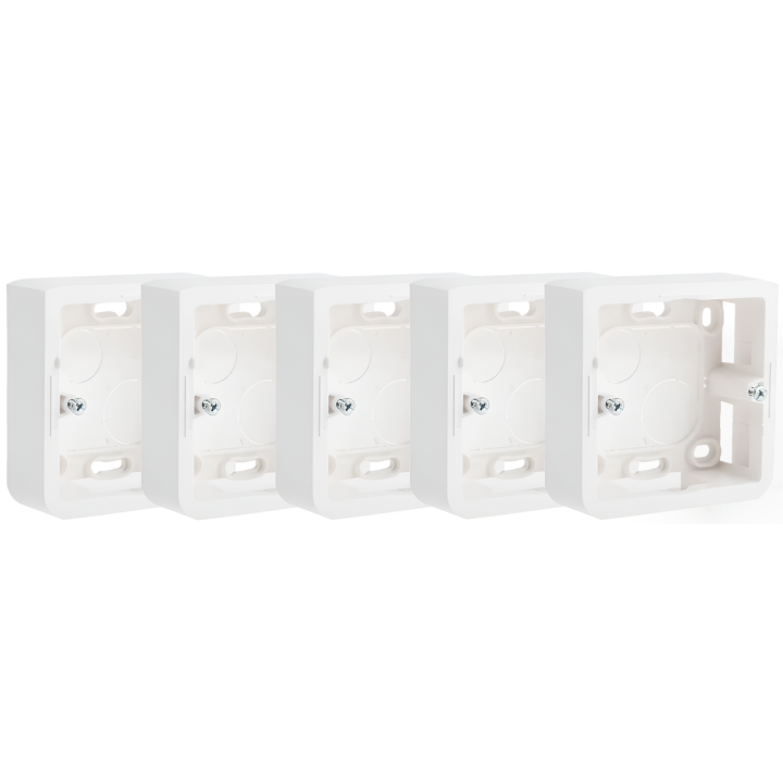 Legrand Mosaic - Cadre saillie 1 poste - prof 40 - 2 modules - 080281x5