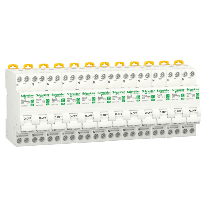 SCHNEIDER - LOT - DISJONCTEUR RESI9 XP (à VIS) - 16A - VIS/VIS - R9PFC616x12