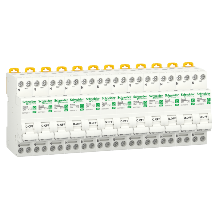 SCHNEIDER - LOT - DISJONCTEUR RESI9 XP (à VIS) - 10A - VIS/VIS - R9PFC610x12