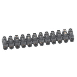 Legrand - Barrette de connexion Nylbloc - Bornier 12 pôles 2,5 mm2 à vis - 034211