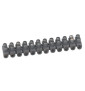 Legrand - Barrette de connexion Nylbloc - Bornier 12 pôles 2,5 mm2 à vis - 034211