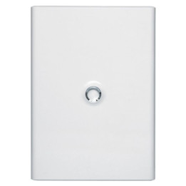 Legrand - Porte Blanche pour tableau DRIVIA - 54 Modules 3 Rangées - 401233