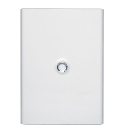 Legrand - Porte Blanche pour tableau DRIVIA - 54 Modules 3 Rangées - 401233