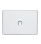 Legrand - Porte Blanche pour tableau DRIVIA - 18 Modules 1 Rangée - 401231