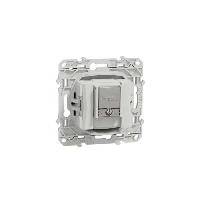Schneider - Prise TV-FM-SAT Odace - Anthracite - Réf : S540461