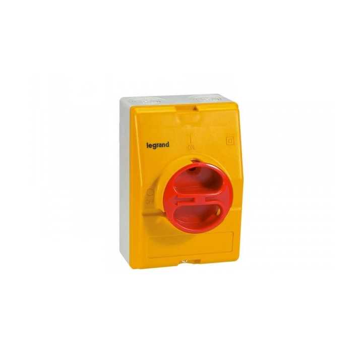 Legrand - Interrupteur de proximité - 4P neutre G - 16 A - 022181