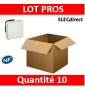Legrand Plexo - Va-et-Vient - blanc - composable 10A - 230V - IP55/IK07 - 069611x10