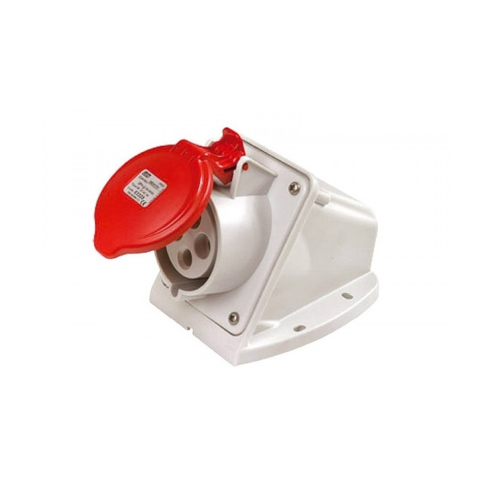 Digital - Prise de Courant Européenne socle 3P+T 16A - 380V IP 44 - Réf : 51212 (03322)