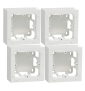 Schneider Odace - Lot de 4 x cadre saillie 1 poste - Réf : S520762x4