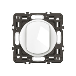 Legrand - Céliane 2024 - Bouton poussoir complet blanc - SANS PLAQUE - 1 poste - Réf : CX0031