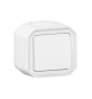 Legrand - Plexo - Interrupteur / Va-et-vient étanche prêt à poser saillie - 10AX - 250V - IP55 - IK08 - Blanc - Réf : 069751L