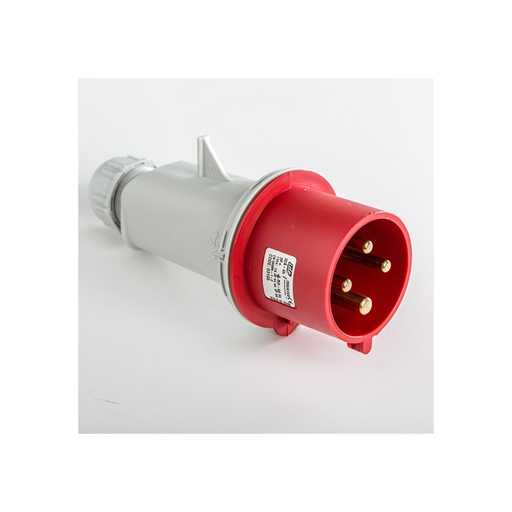 Digital - Fiche mâle 3P+T 32A - 380V - IP44 - 51314 (03105)