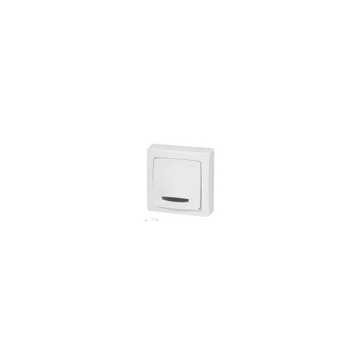 Legrand Oteo - Poussoir à voyant 6A - 230V - 086005