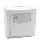 Legrand Oteo - Poussoir porte-étiquette 6A - 230V - 086009