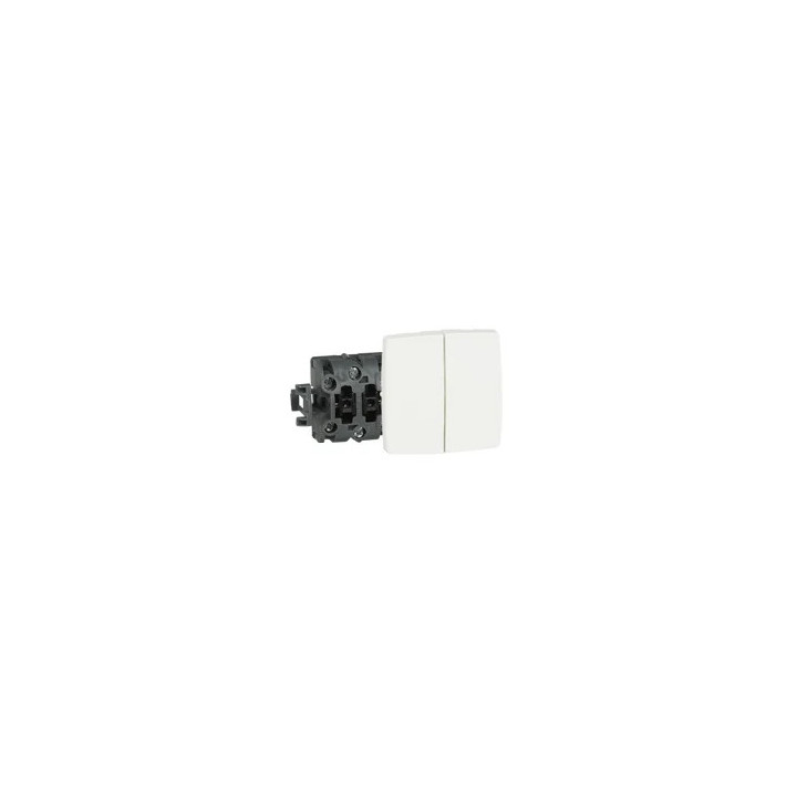 Legrand Oteo - Double Va-et-Vient composable 10A - 230V - 086120
