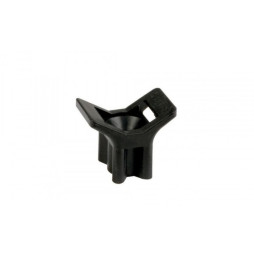 Ram - Embase pour collier d'installation nylon à visser - noir - boîte de 100 - 59220