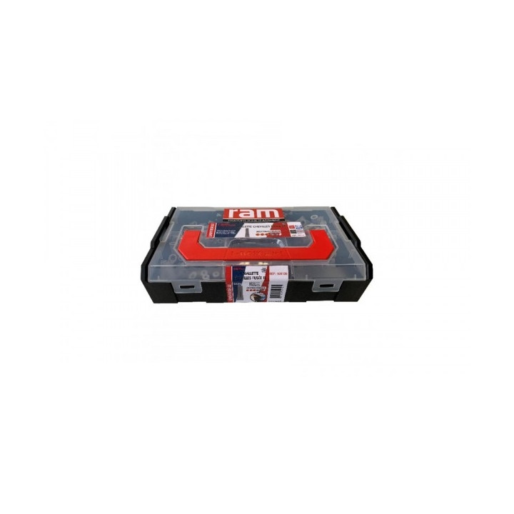 RAM - Mallette chevilles fusée FC + vis L Boxx RAM - Réf : 100131