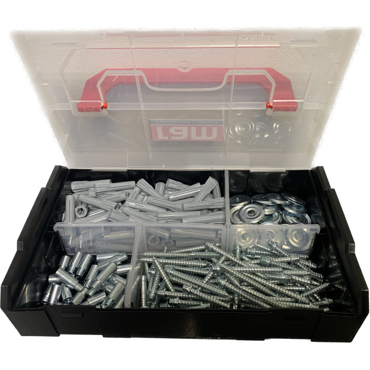 RAM - Mallette chevilles fusée FC + vis L Boxx RAM - Réf : 100131