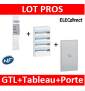Legrand - Kit GTL 18M + tableau 72M + Porte transparente - 030067+401224+401244