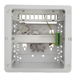CAE - Tableau C-TRI - 4RJ45 Grade 3 - Réf : CTRIETG24XAXSD