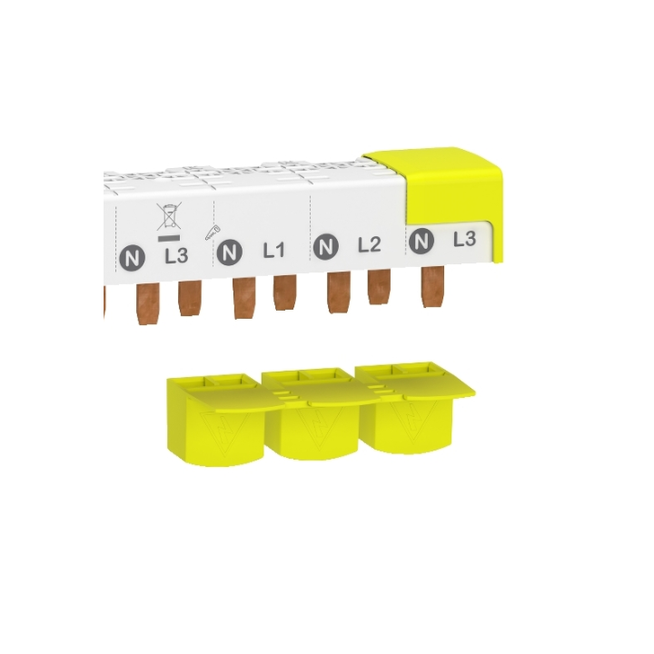 Schneider - Lot de 12 protèges dents dent de peigne horizontal Acti9 iDT40 et Resi9 XP