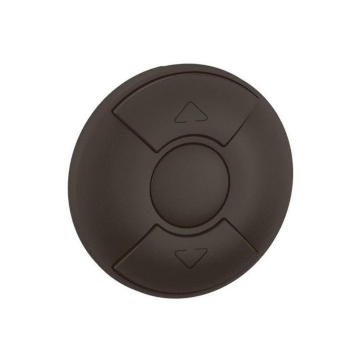 Legrand - Céliane 2024 - Enjoliveur pour commande de volet roulant -  Noir -  Réf : CN0043