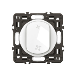 Legrand - Céliane 2024 - Poussoir VMC complet - Blanc - SANS PLAQUE - 1 poste - Réf : CX6031
