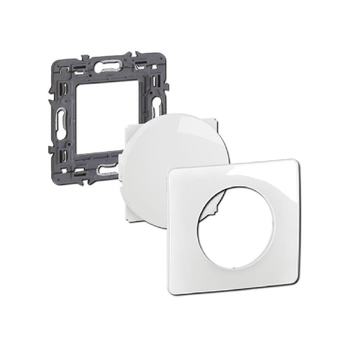 Legrand - Céliane 2024 - Obturateur complet blanc - 1 poste - Réf : CX0210 + CP0001