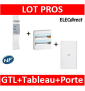 Legrand - Kit GTL 18M + tableau 36M + porte blanche - 030067+401222+401232