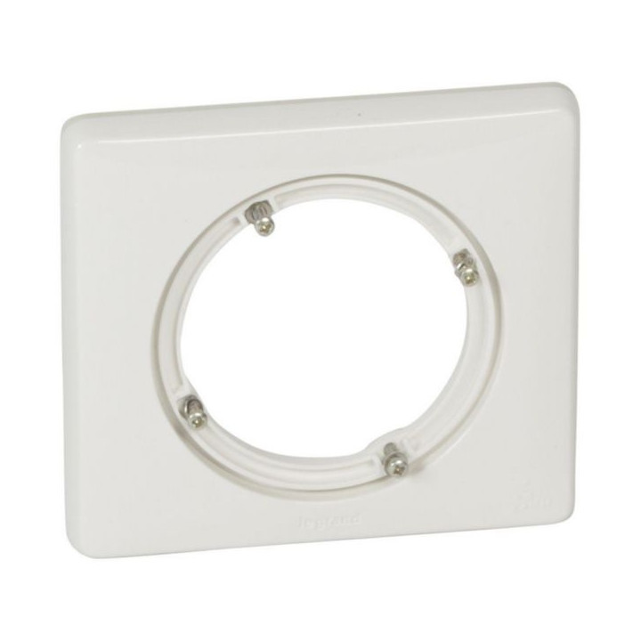 Legrand Céliane - Plaque simple  - IP44 - Blanc - Réf : 069071