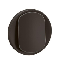 Legrand - Céliane 2024 - Enjoliveur pour interrupteur et ou va-et-vient - Noir - Réf : CN0001