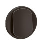 Legrand - Céliane 2024 - Enjoliveur pour interrupteur et ou va-et-vient - Noir - Réf : CN0001