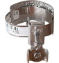 Eurohm - Collier d'équipotentialité - 12cm - D. 18 à 32mm - Réf : 70511