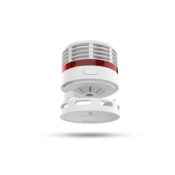 Miidex - Détecteur de fumée autonome - Pile Lithium - Blanc - IP20 - Réf : 100647