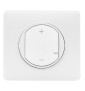 Legrand - Céliane - Interrupteur ECOvariateur 2 fils sans neutre - Complet - Blanc - Réf : 067083A+065083A+080251+066631