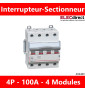 Legrand - DX3 - Interrupteur-sectionneur tétrapolaire 4P - 100A - Réf : 406489