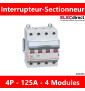 Legrand - DX3 - Interrupteur-sectionneur tétrapolaire 4P - 125A - Réf : 406490