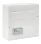 Hager - Coffret de communication éco - 8 x RJ45 Grade 2TV - Réf : TN306