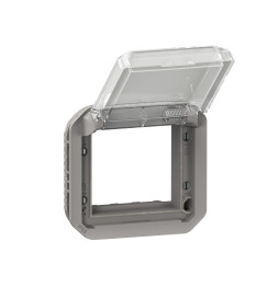 Legrand - Plexo - Adaptateur Mosaic - Composable - Gris - IP55/IK08 - Réf : 069580L