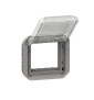Legrand - Plexo - Adaptateur Mosaic - Composable - Gris - IP55/IK08 - Réf : 069580L