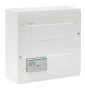 Hager - Coffret de communication éco - 4 x RJ45 Grade 2TV - Réf : TN305