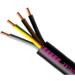Câble rigide U-1000 R02V 4G1,5 - Couronne de 50 mètres - Réf : CABLER2V4G15C50