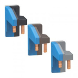 Legrand - Jeu de module de connexion (3) HX³ - L1N/L2N/L3N - pour app.1 mod/1P+N - 405251