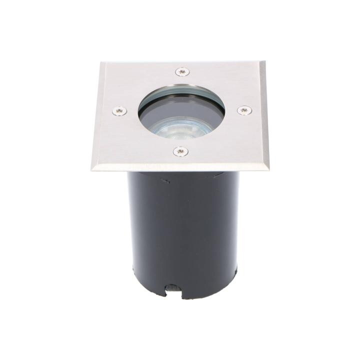 Led's light - encastré de sol Athene - sans source lumineuse - GU10x1 - Noir - IP67 - 35W max - Réf : 1000528