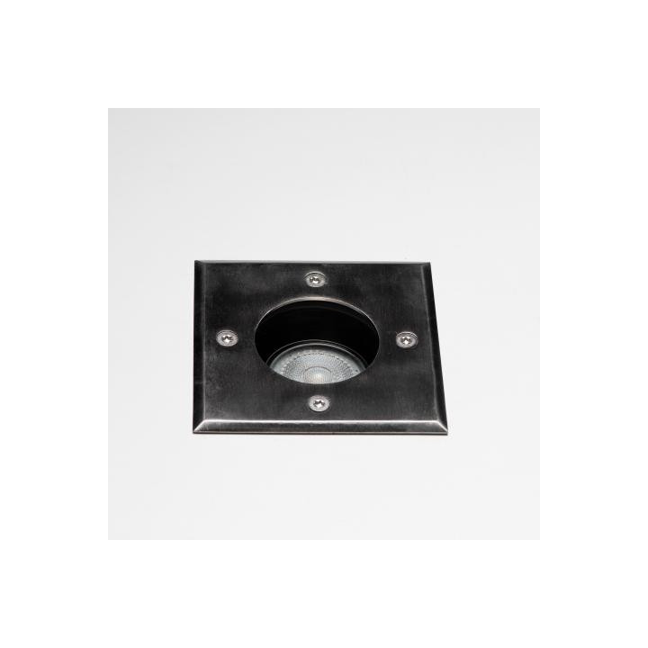 Led's light - encastré de sol Athene - sans source lumineuse - GU10x1 - Noir - IP67 - 35W max - Réf : 1000528