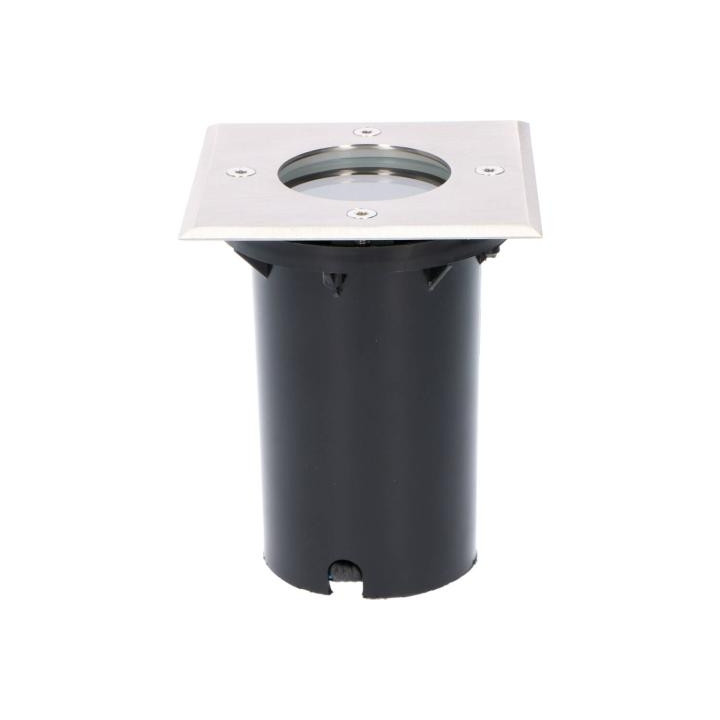 Led's light - encastré de sol Athene - sans source lumineuse - GU10x1 - Noir - IP67 - 35W max - Réf : 1000528