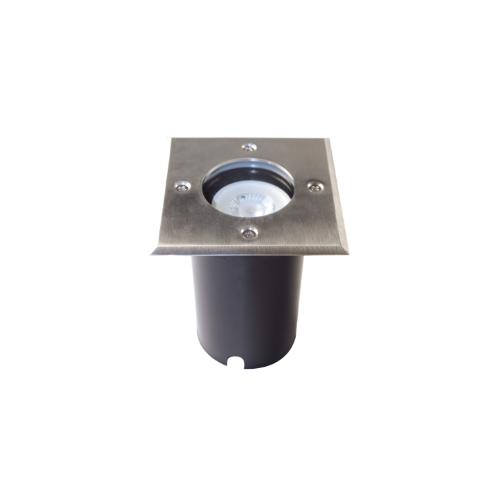 Led's light - encastré de sol Athene - sans source lumineuse - GU10x1 - Noir - IP67 - 35W max - Réf : 1000528