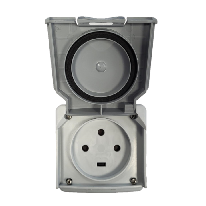 Legrand Plexo - Prise de courant 3P+T 20A - saillie - IP55/IK08 - Réf : 091656