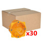 Legrand Batibox - LOT de 30 Boîtes d'encastrement 1 poste - Prof. 40 - 080041 x30